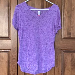 Purple Basic Tee